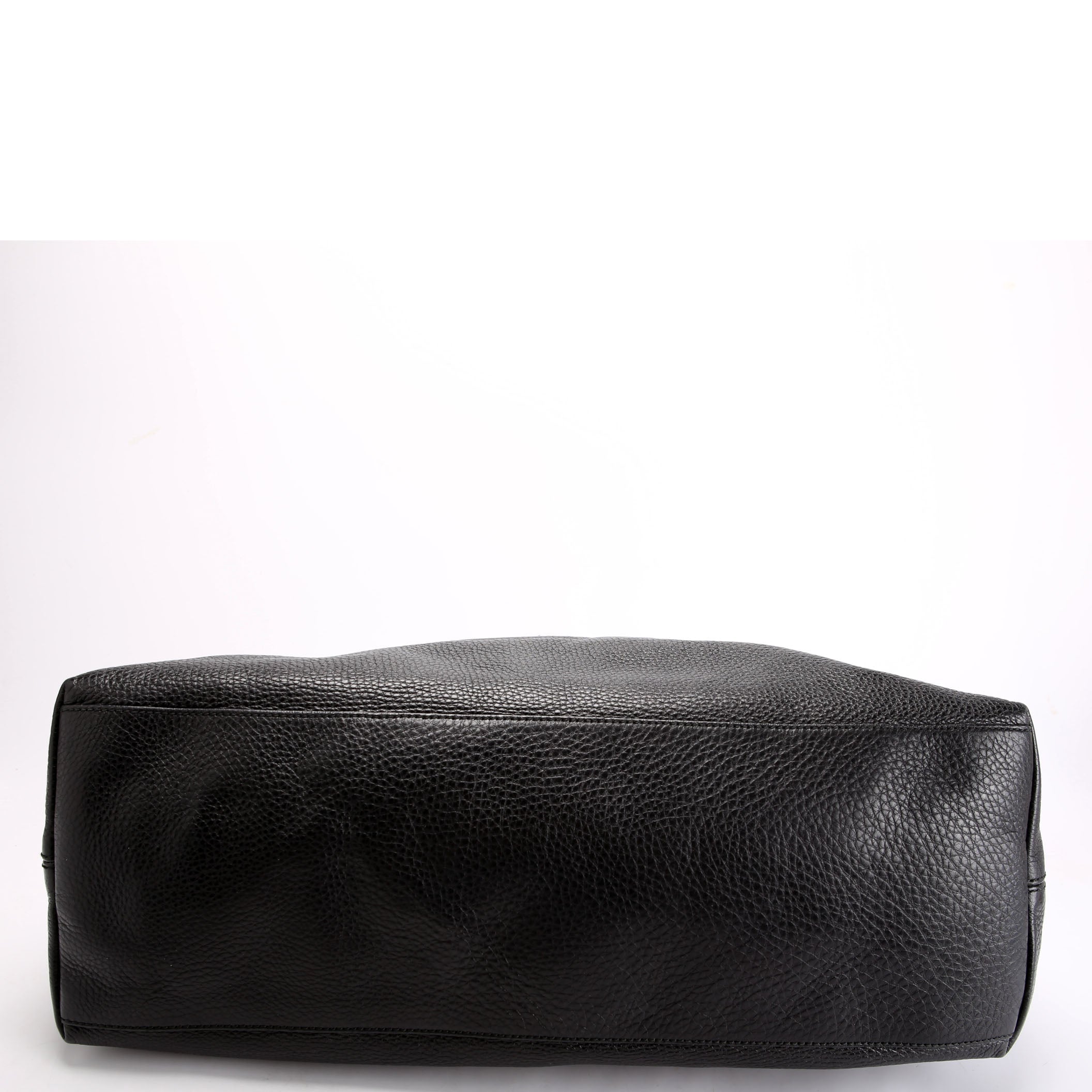 310306 Soho Leather Shoulder Large Black