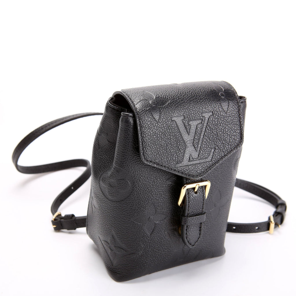 Tiny Backpack Giant Empreinte Black