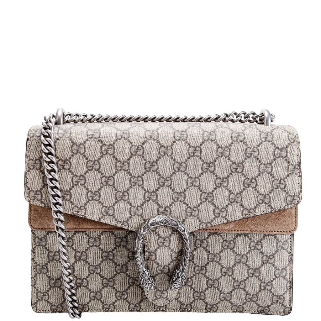 403348 Dionysus GG Shoulder Medium Beige