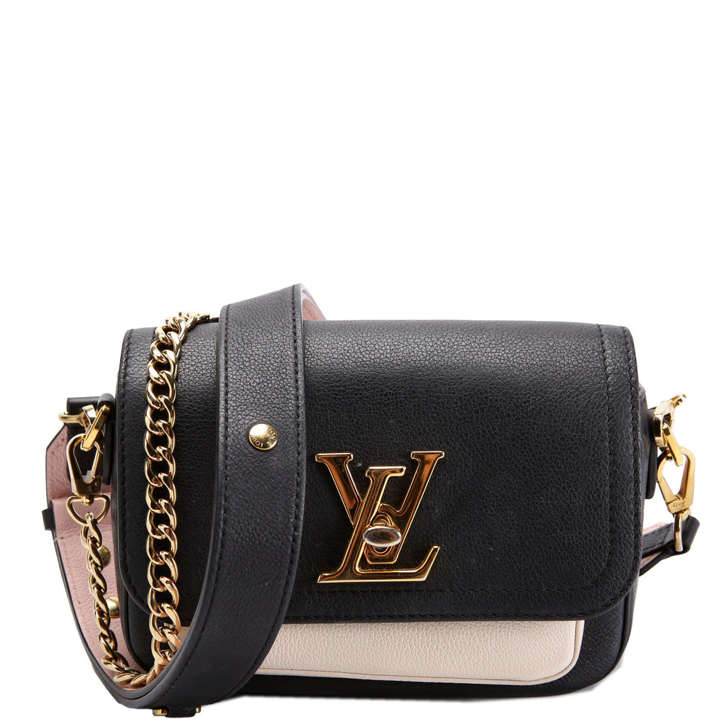 Lockme Tender Supple Calfskin Black/Cream