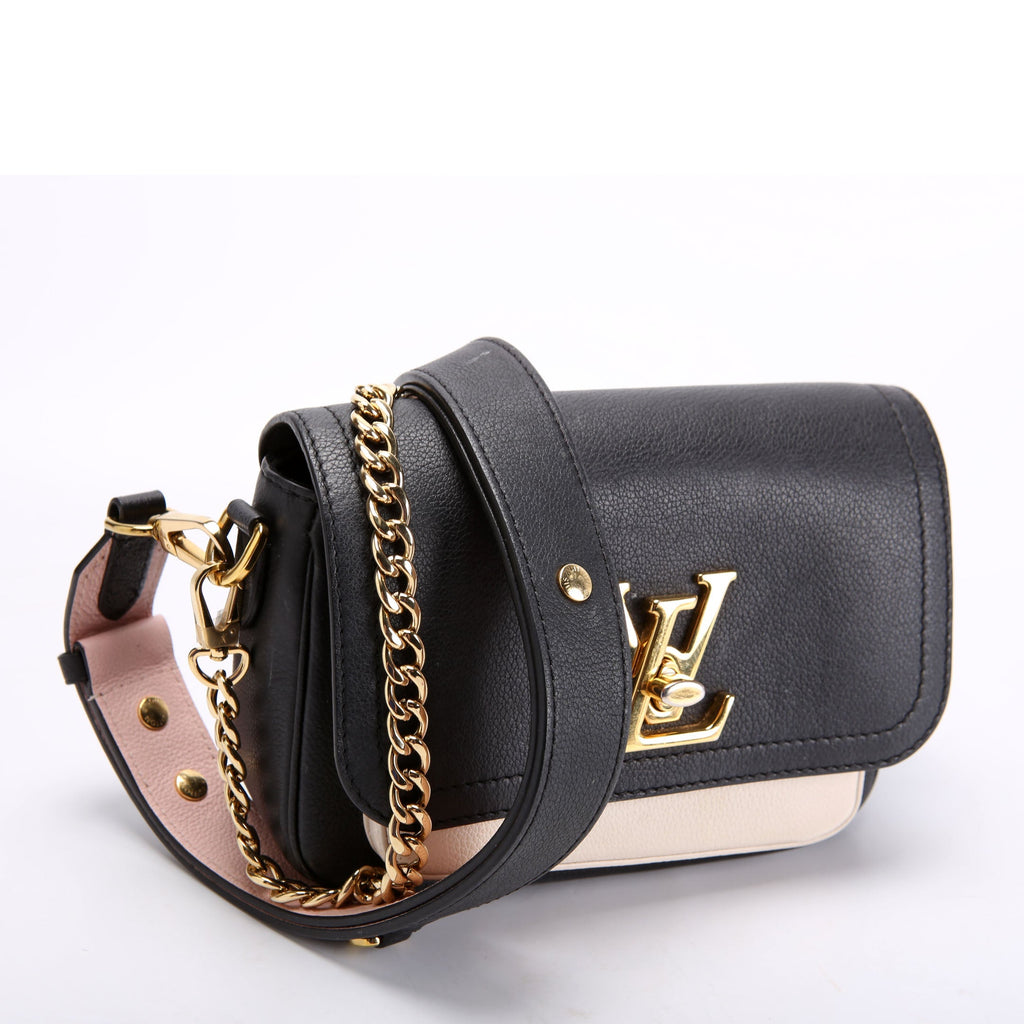 Lockme Tender Supple Calfskin Black/Cream