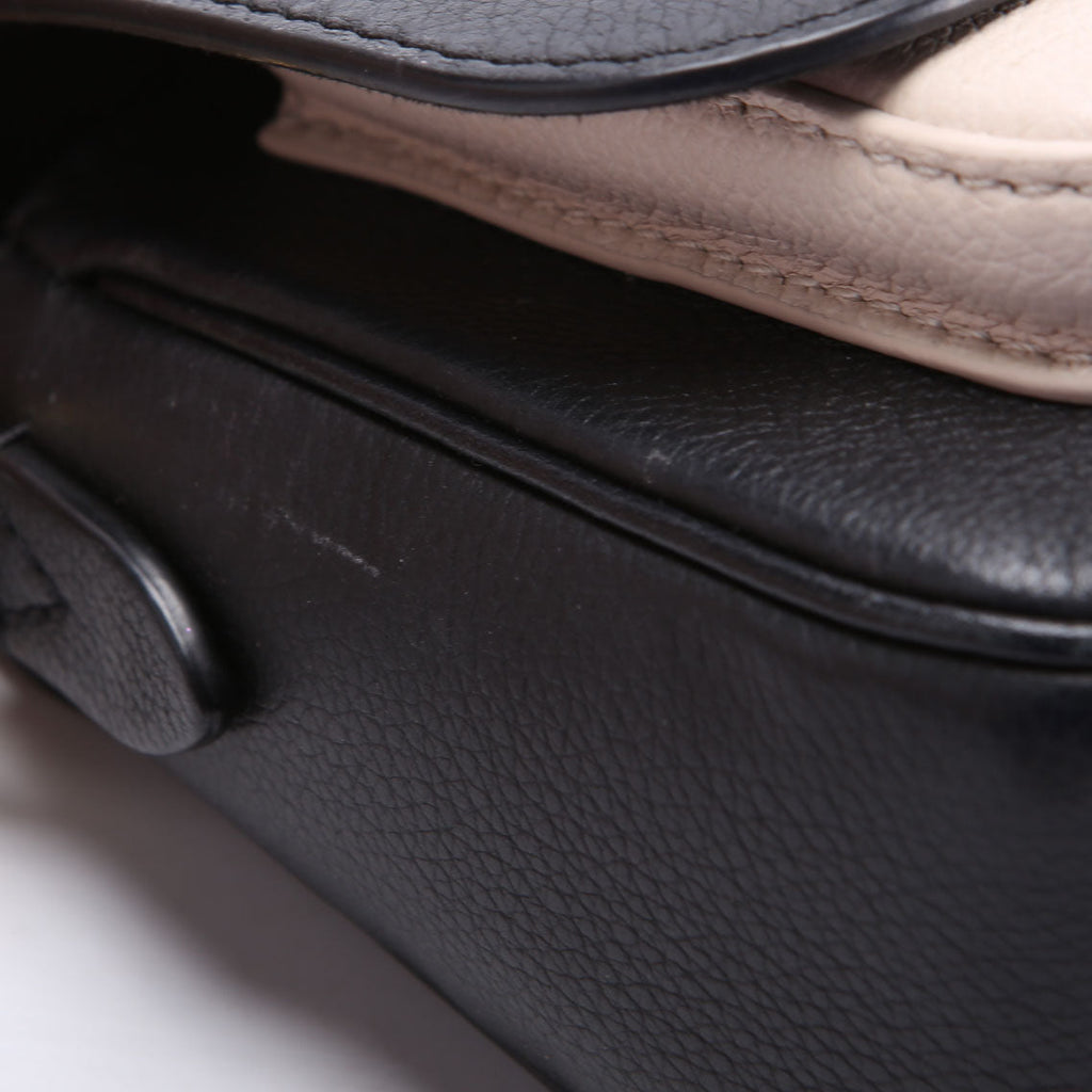 Lockme Tender Supple Calfskin Black/Cream