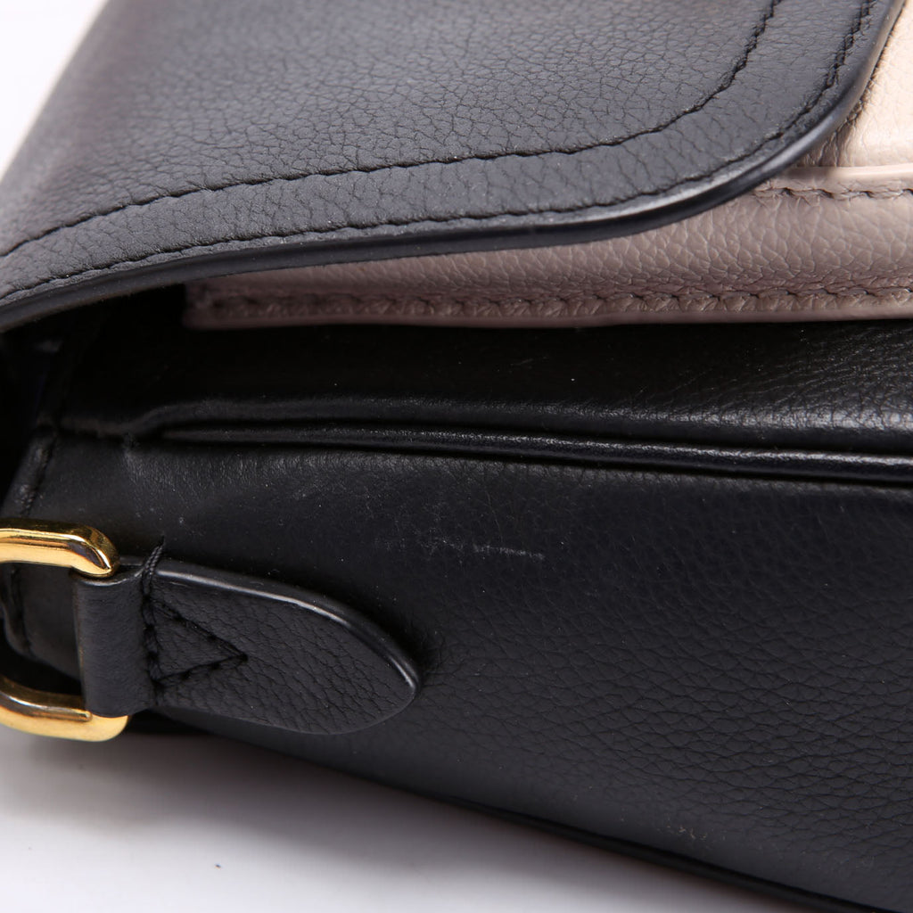 Lockme Tender Supple Calfskin Black/Cream