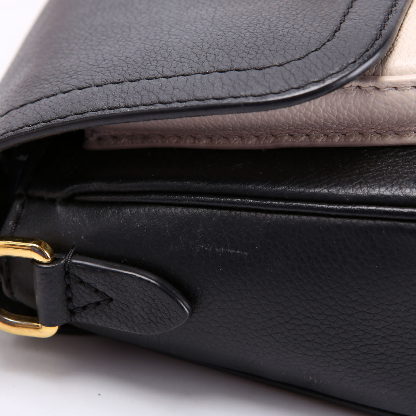 Lockme Tender Supple Calfskin Black/Cream