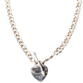Lovestruck Heart Tag Necklace 925