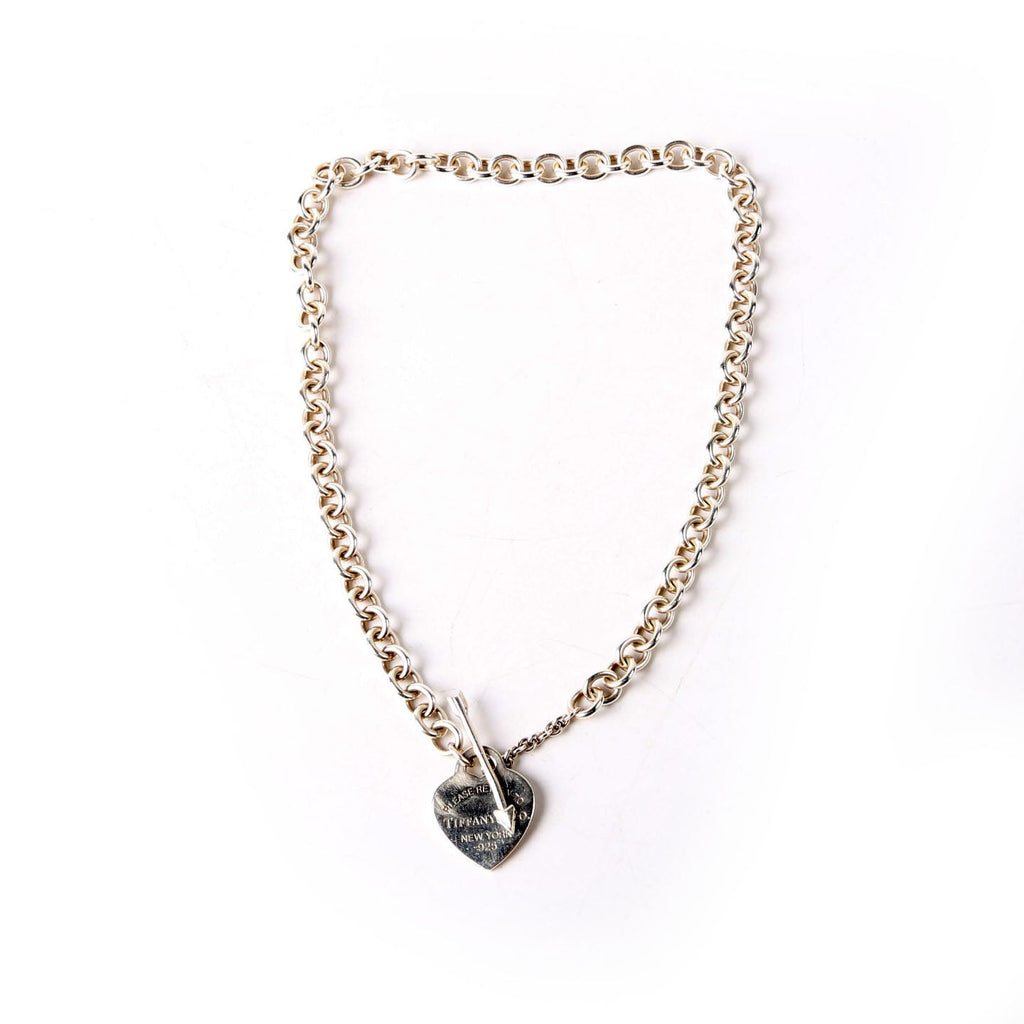 Lovestruck Heart Tag Necklace 925