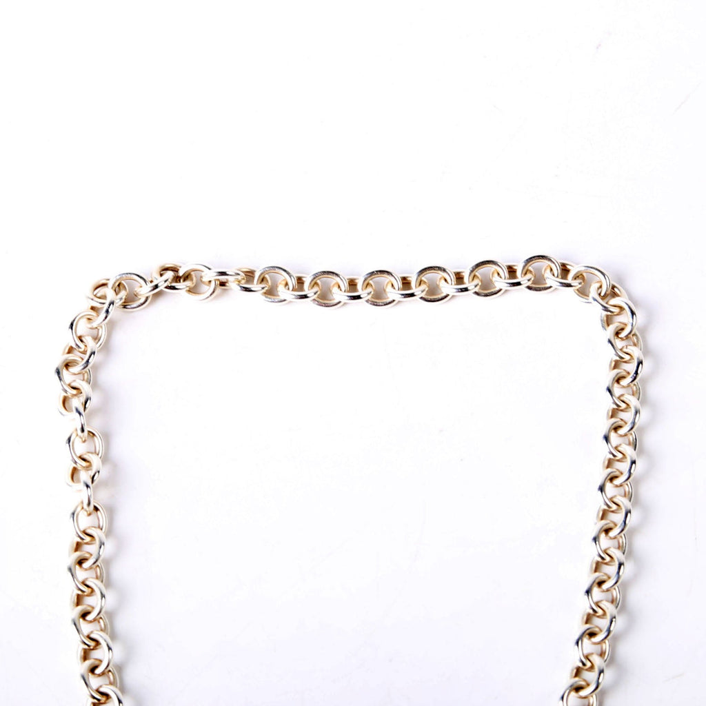 Lovestruck Heart Tag Necklace 925
