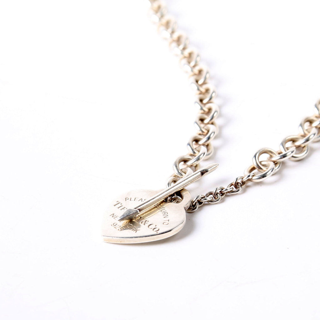 Lovestruck Heart Tag Necklace 925