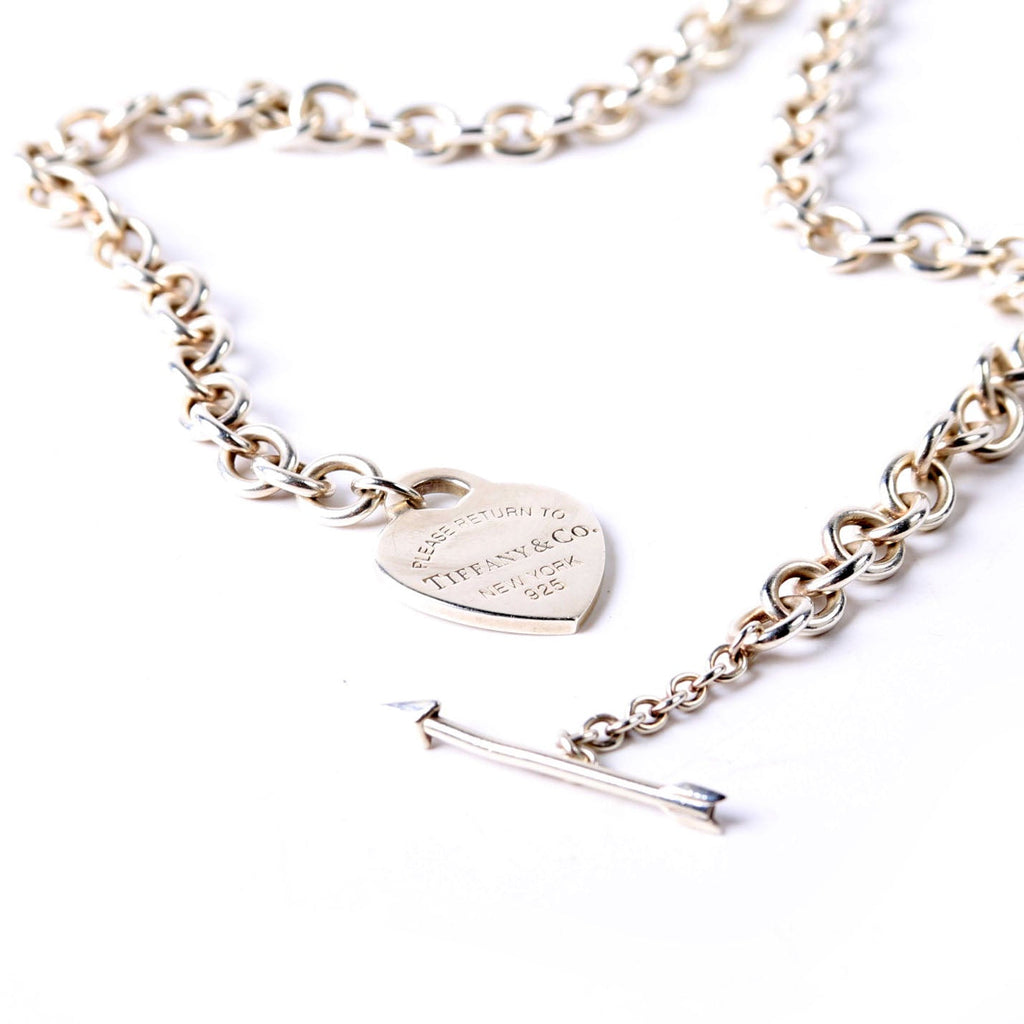 Lovestruck Heart Tag Necklace 925