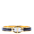 Chaine D'Ancre Enamel Bangle Bracelet Gold/Black