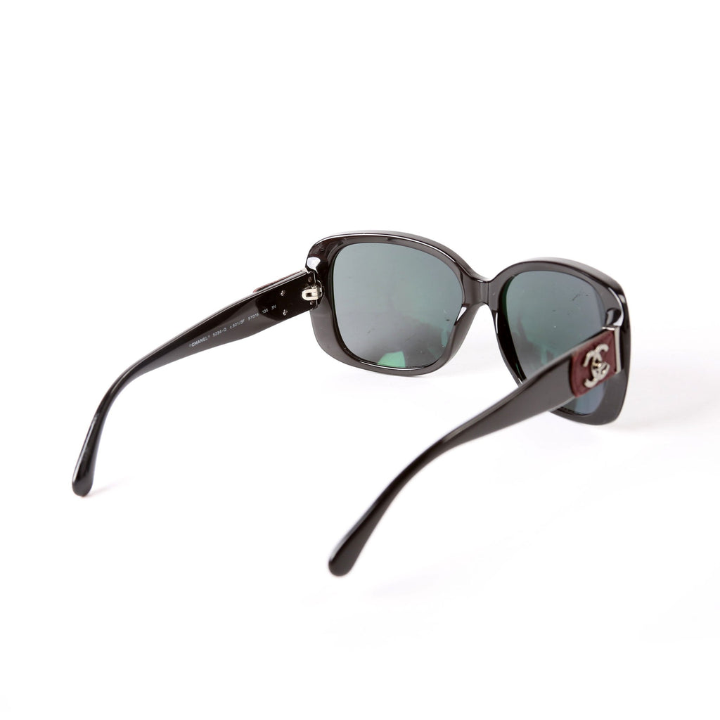 5234-Q Square Sunglasses Black