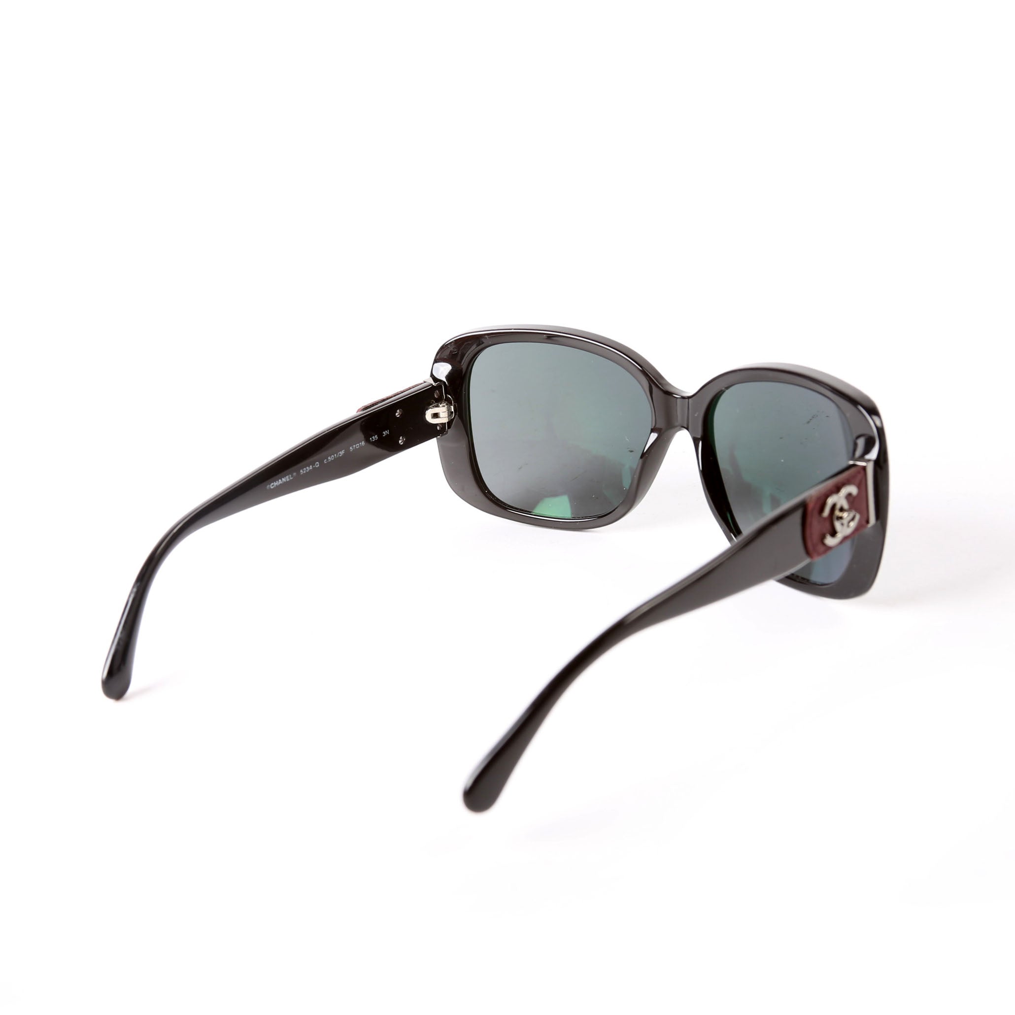 5234-Q Square Sunglasses Black