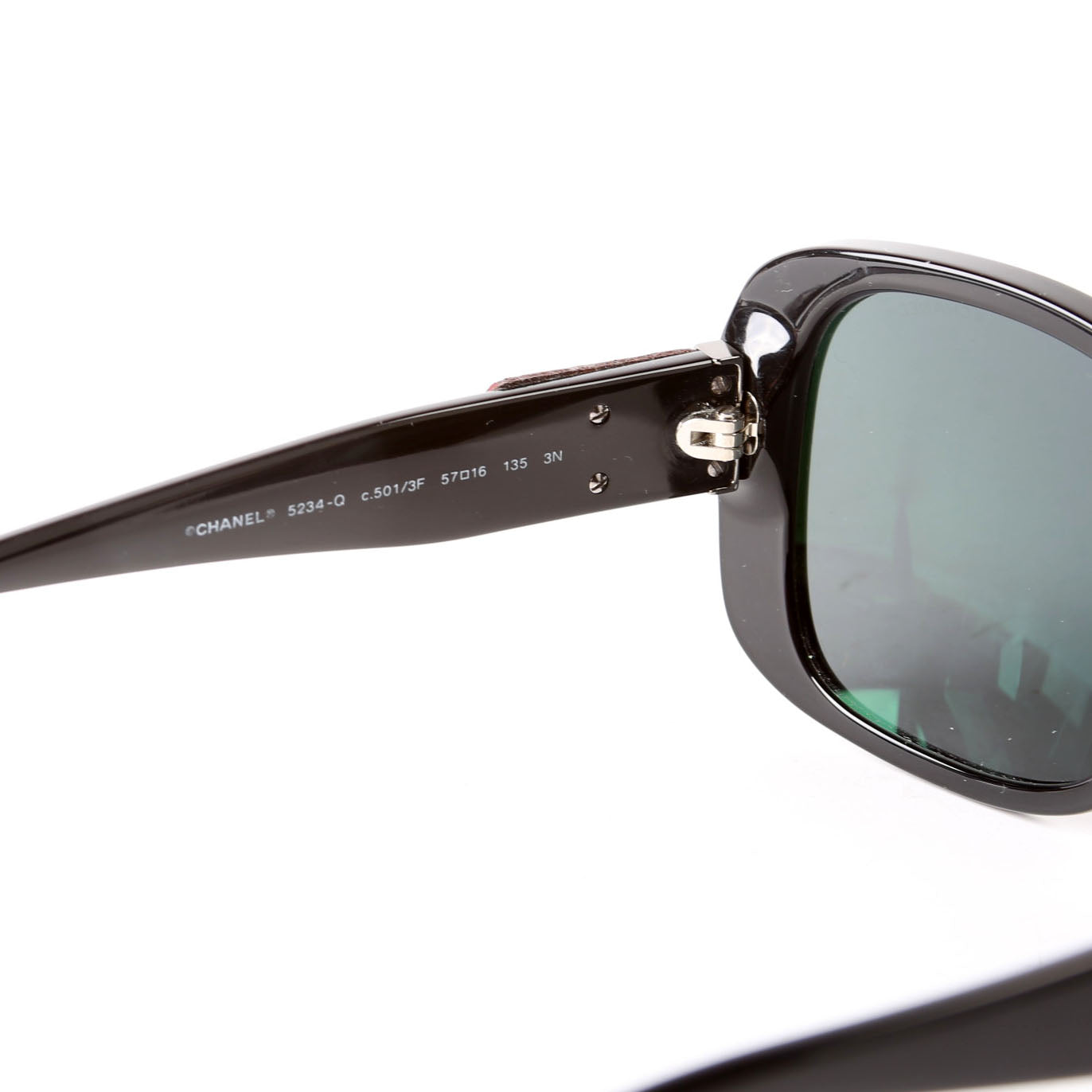 5234-Q Square Sunglasses Black