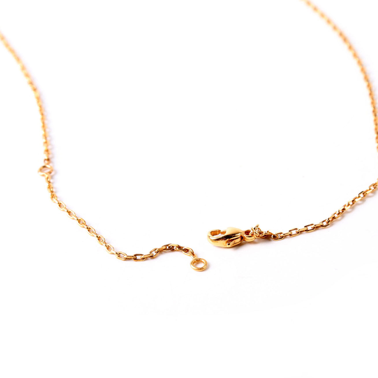 Hermes O'Kelly Swift/Rose Gold Small Pendant Necklace