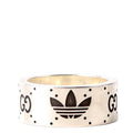 Gucci X Adidas GG Extra Wide Band Ring Size 8