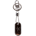 Porte Cles ID Tab Key Holder Bag Charm Black