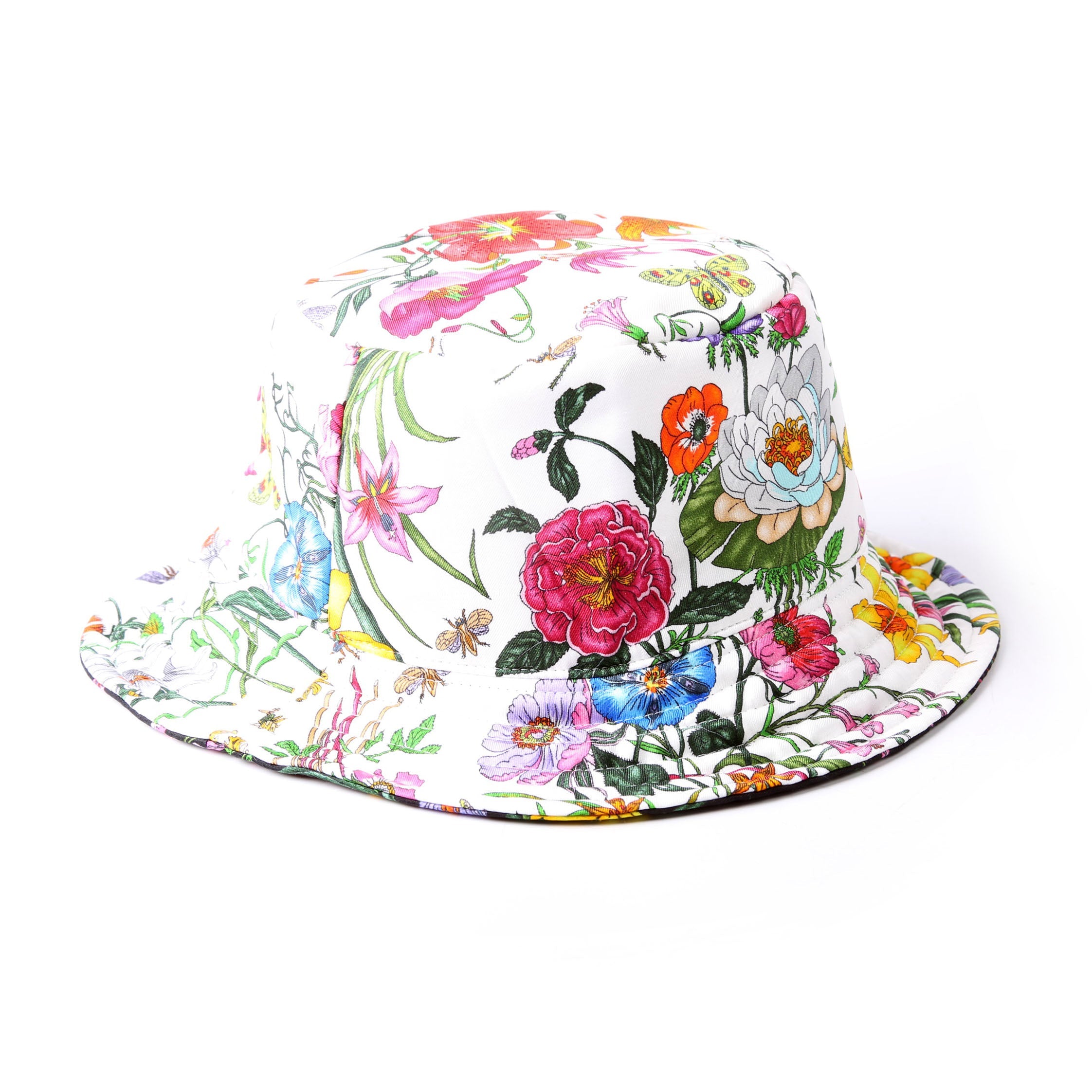 811433 Flora Reversible Bucket Hat White/Multicolor