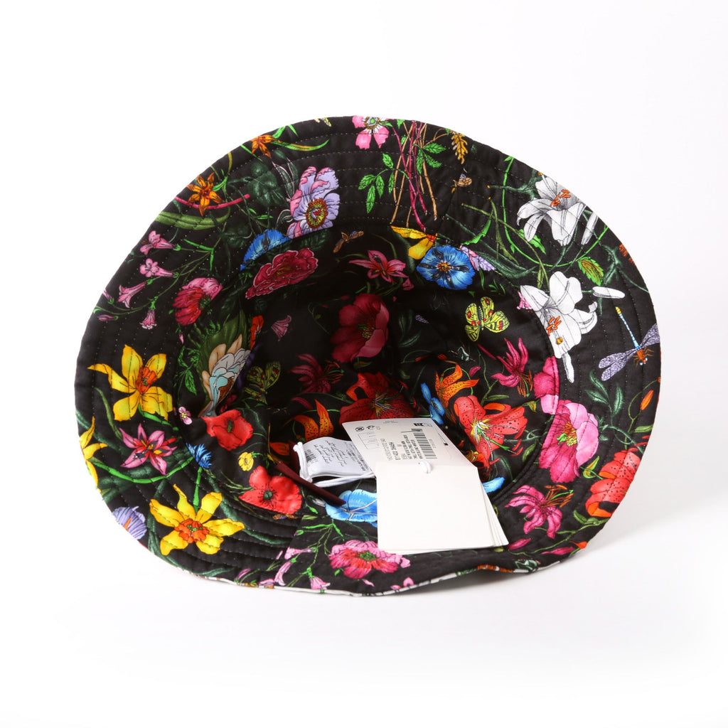 811433 Flora Reversible Bucket Hat White/Multicolor