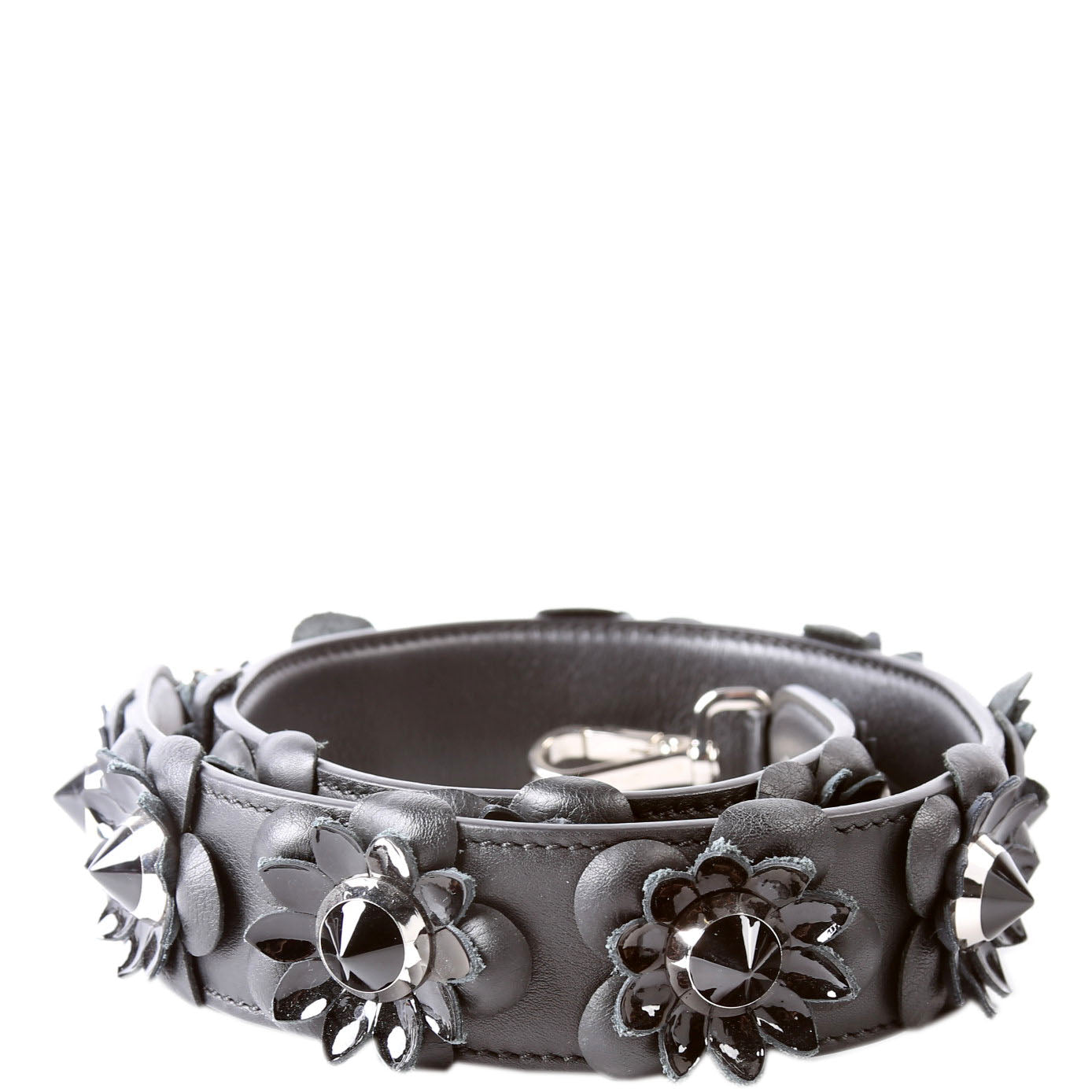 Fendi Strap You F Flowers Strap Black