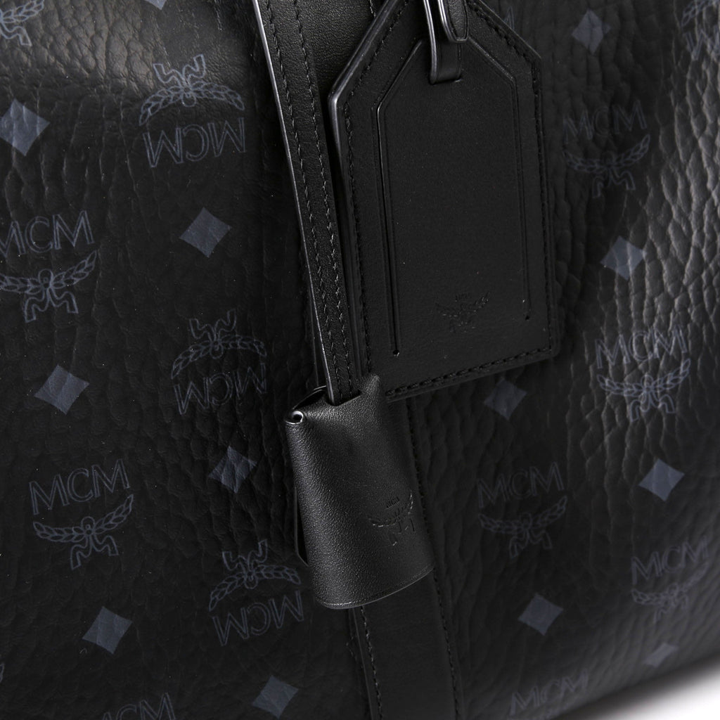 Bape X MCM Lunar New Year Visetos Weekender Medium Black/Gold