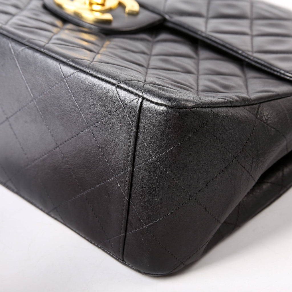 Classic Flap XL Jumbo Lambskin Black