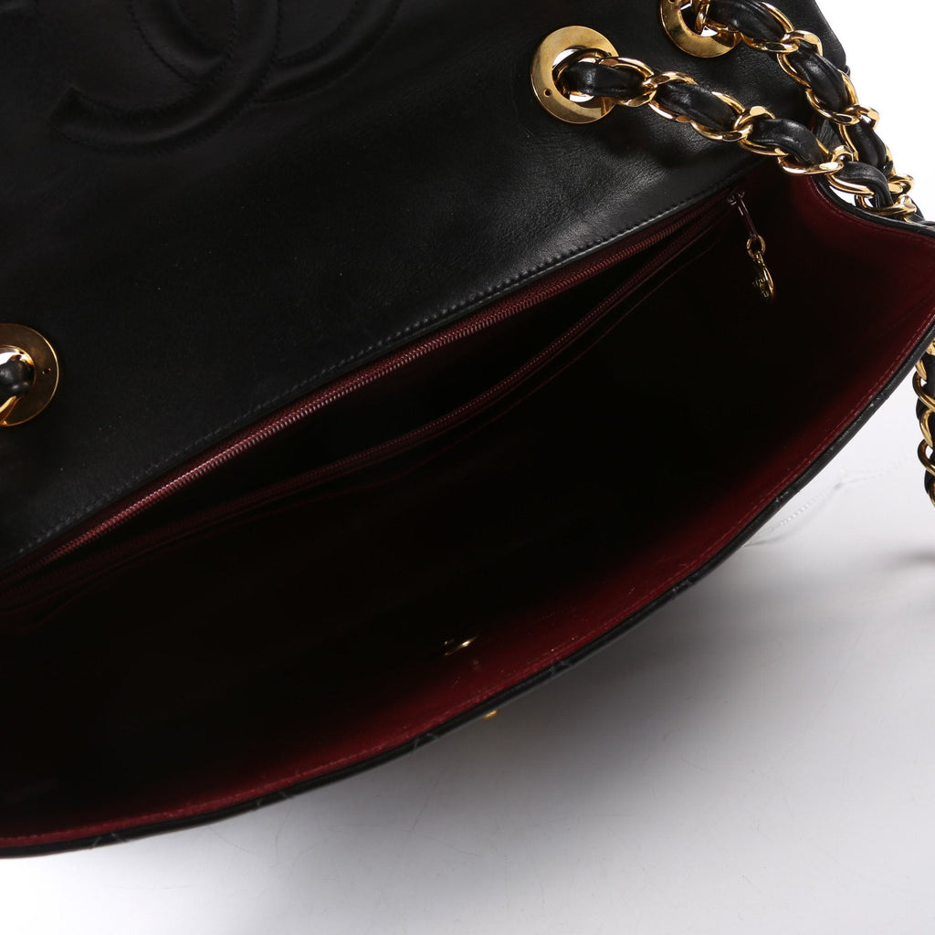Classic Flap XL Jumbo Lambskin Black