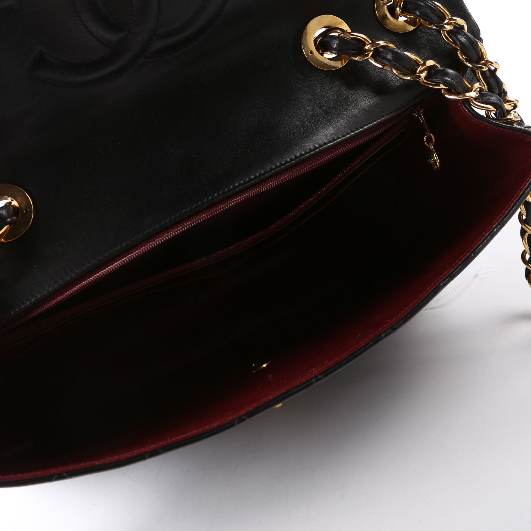 Classic Flap XL Jumbo Lambskin Black