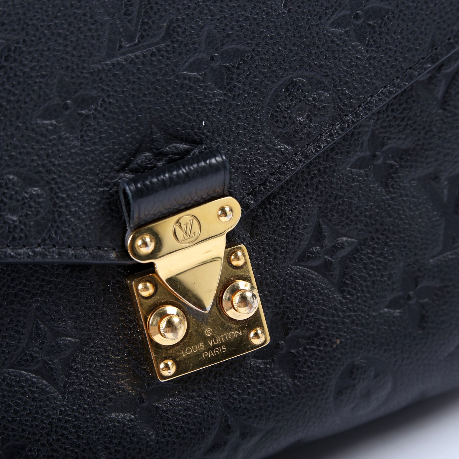 Pochette Metis Empreinte Black