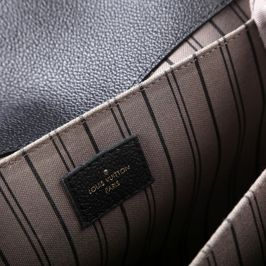 Pochette Metis Empreinte Black