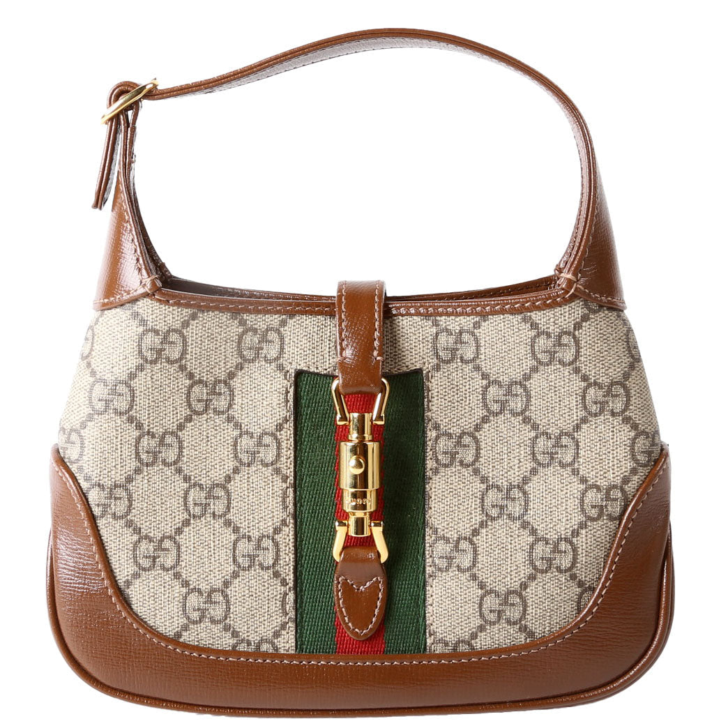 Gucci 637092 Jackie 1961 Mini Hobo Brown