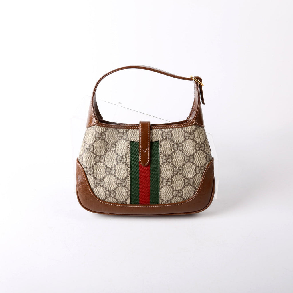 Gucci 637092 Jackie 1961 Mini Hobo Brown