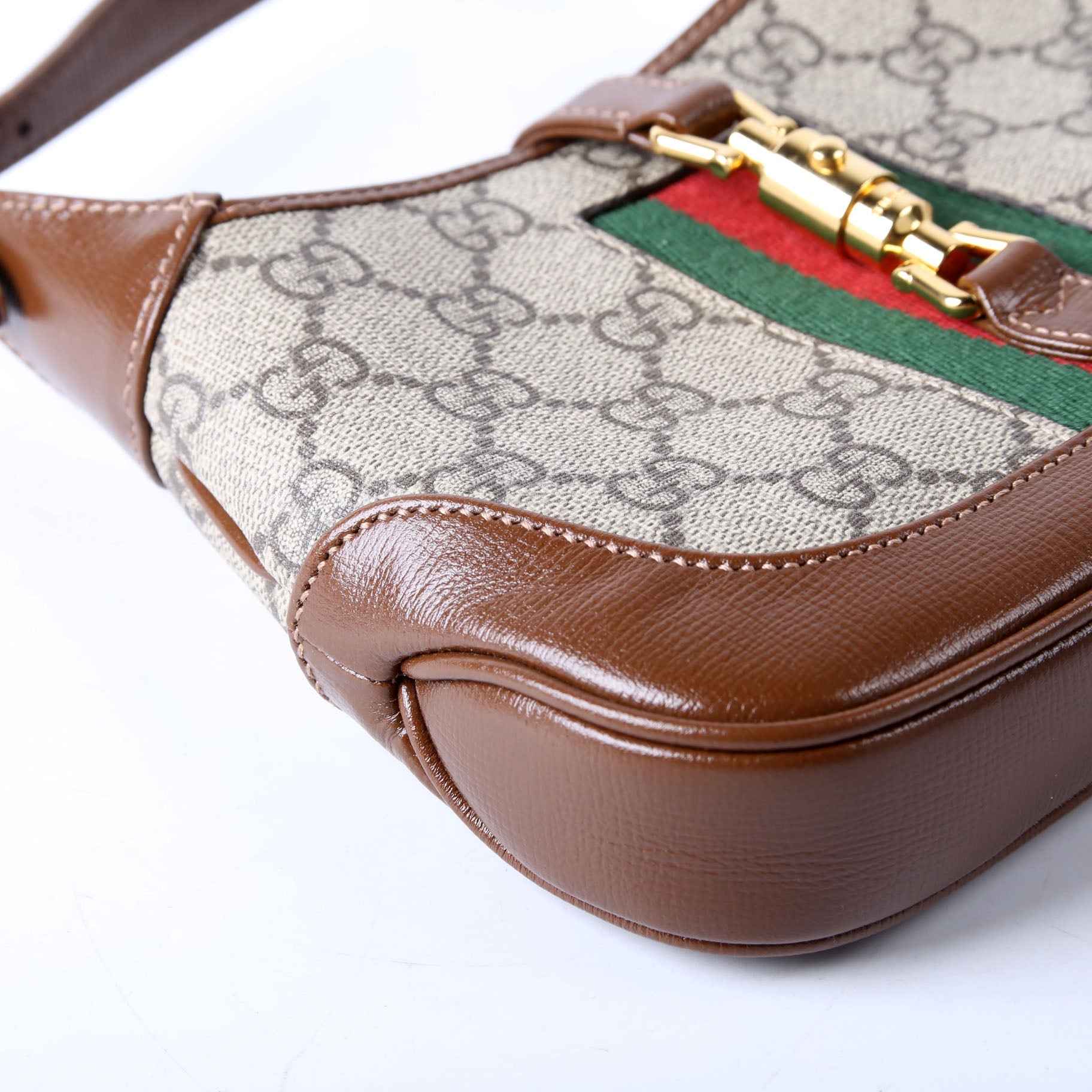 Gucci 637092 Jackie 1961 Mini Hobo Brown
