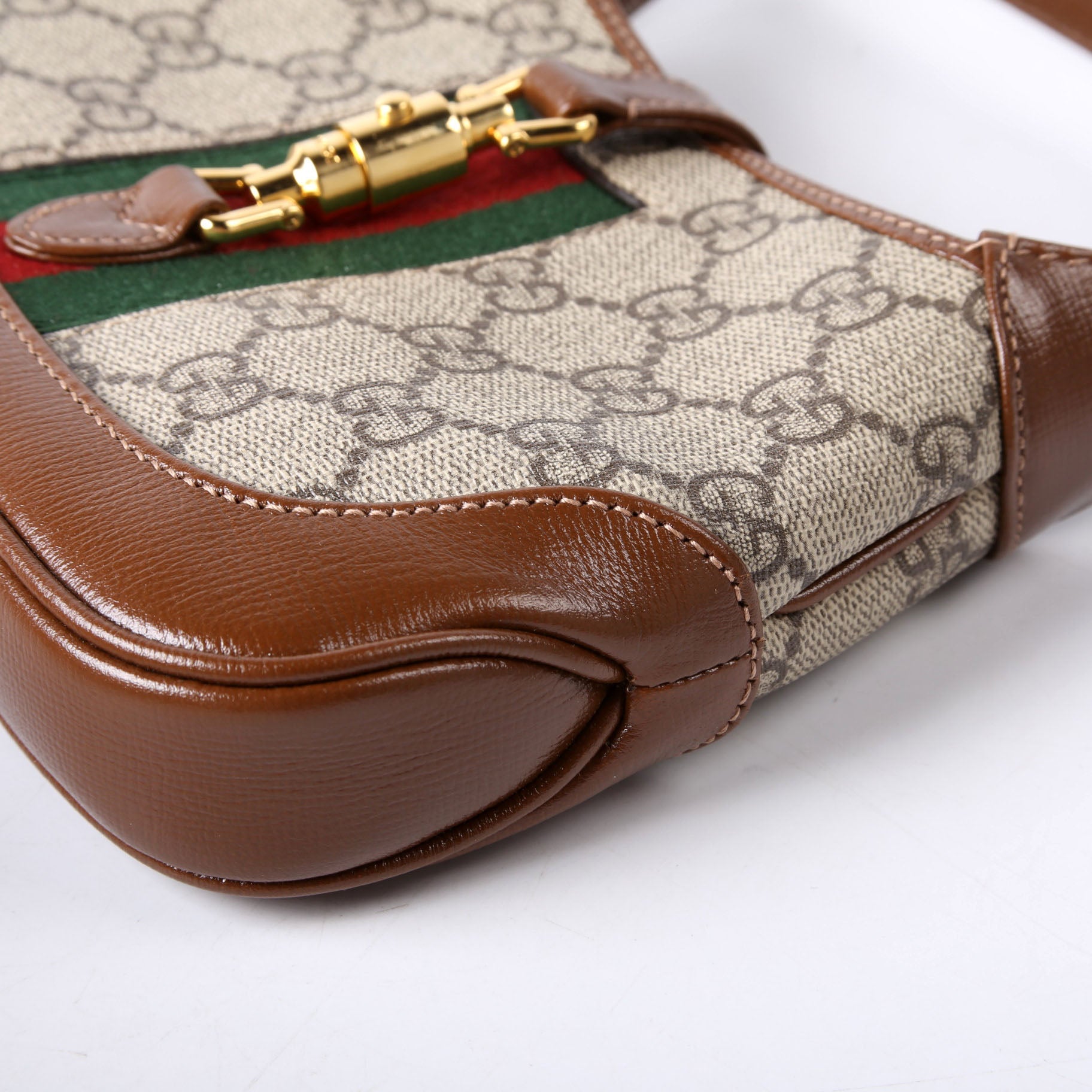 Gucci 637092 Jackie 1961 Mini Hobo Brown