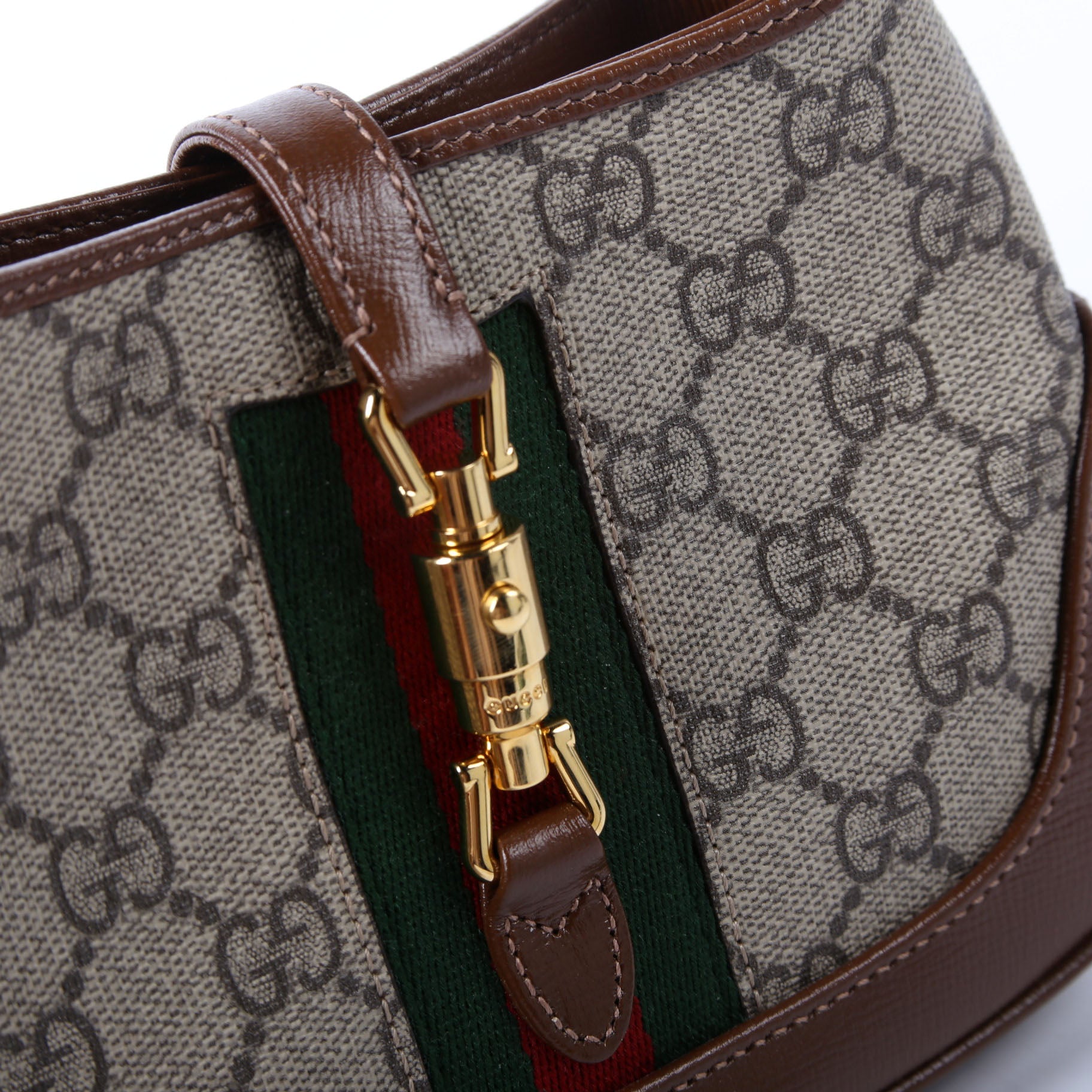 Gucci 637092 Jackie 1961 Mini Hobo Brown
