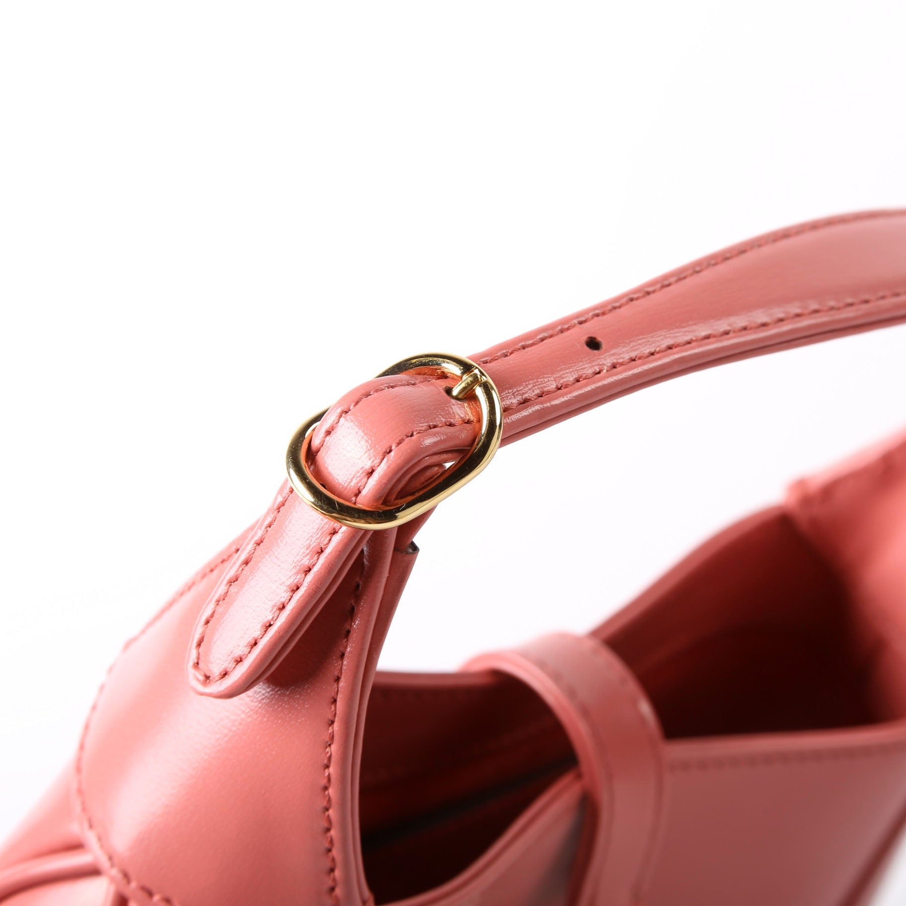 Gucci 637091 Jackie 1961 Mini Hobo Leather Coral