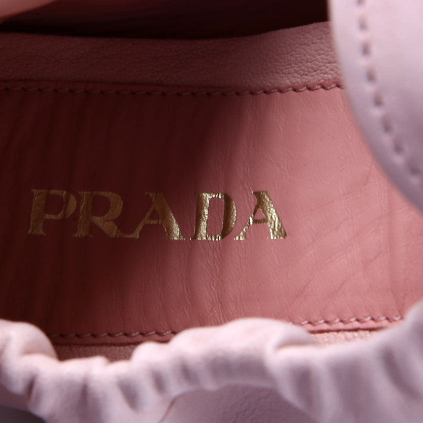 Driving Loafer Leather Size 36.5 Pink