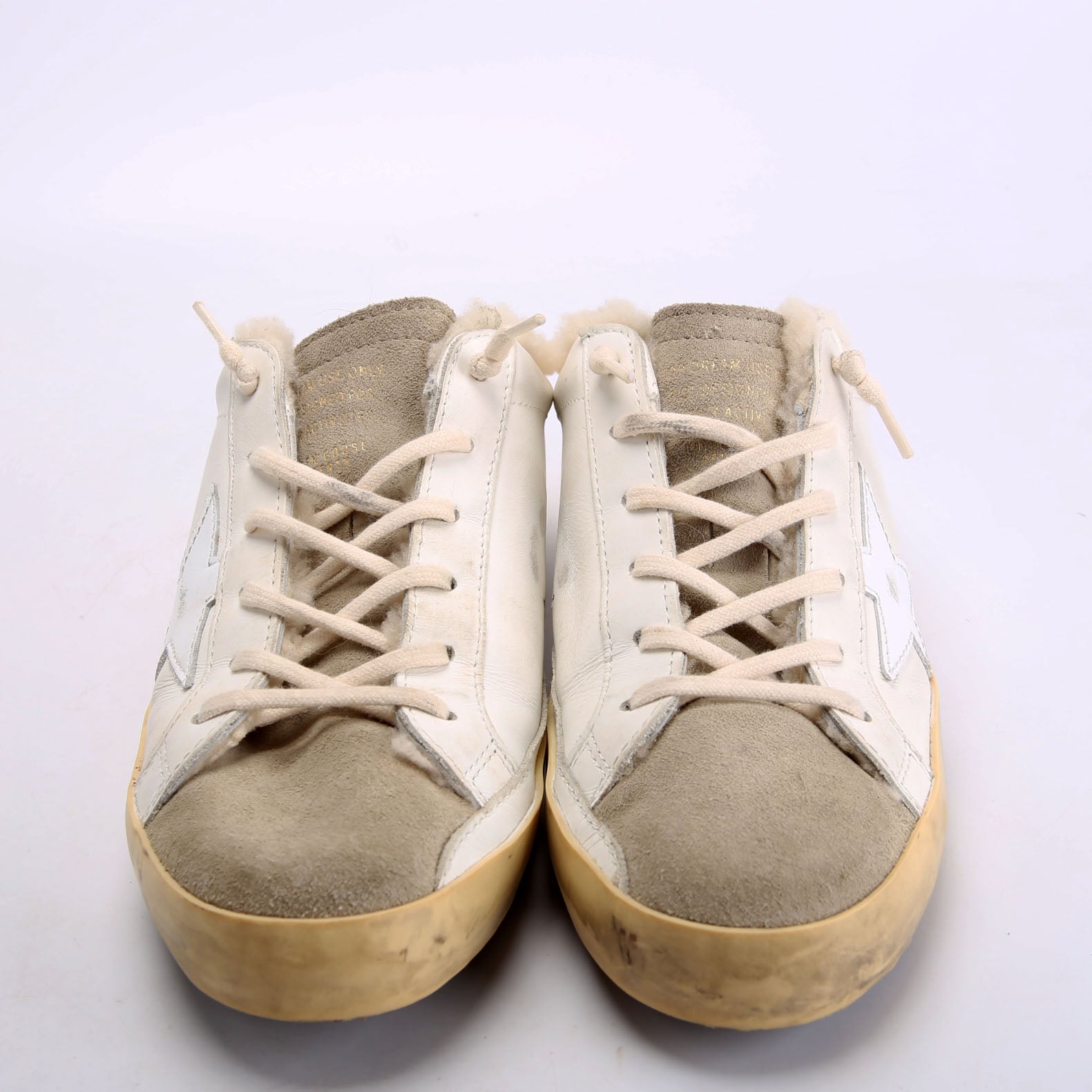 Superstar Sabot Sneakers Size 39 White/Beige