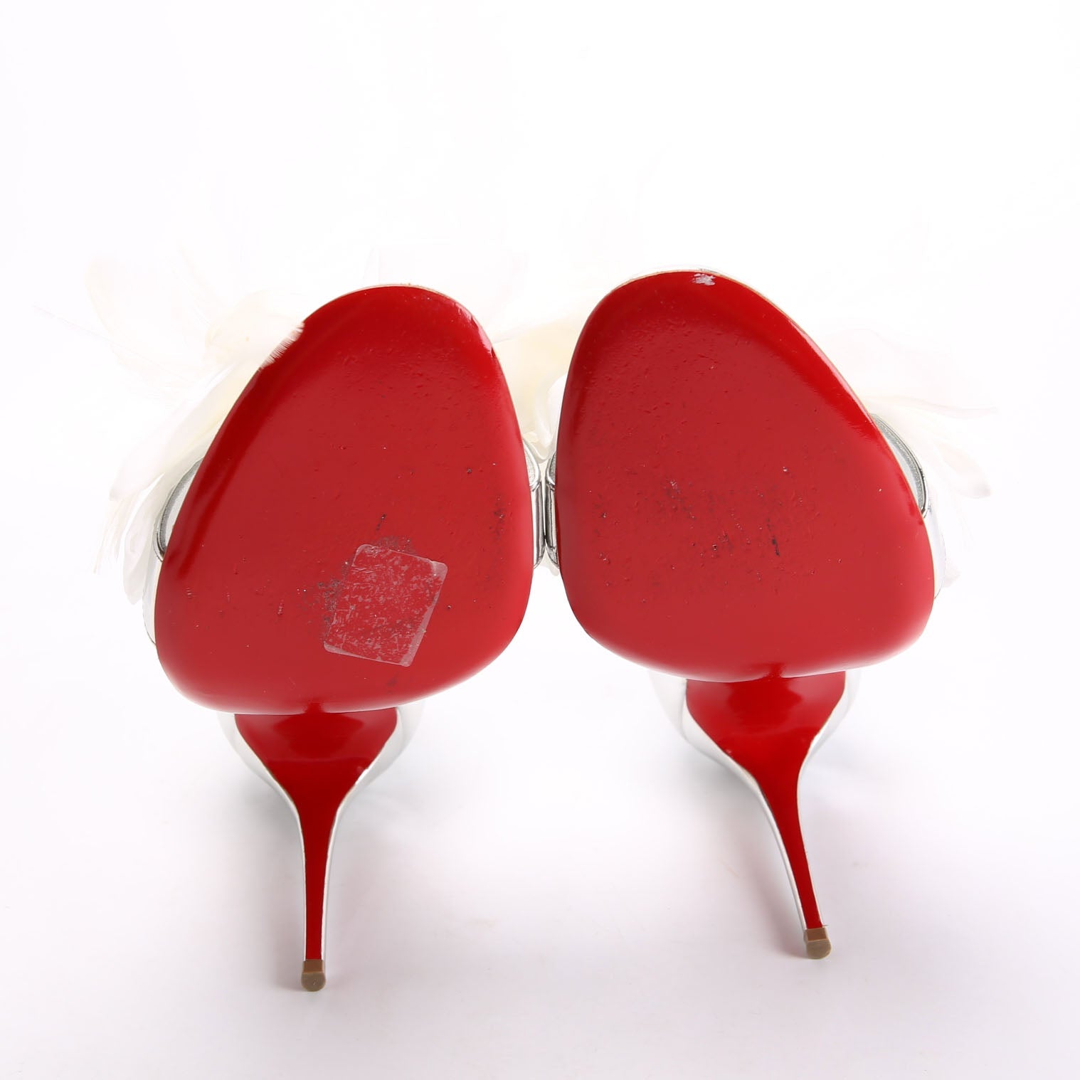 Anemona Sandal Heels 100MM Size 39 Silver