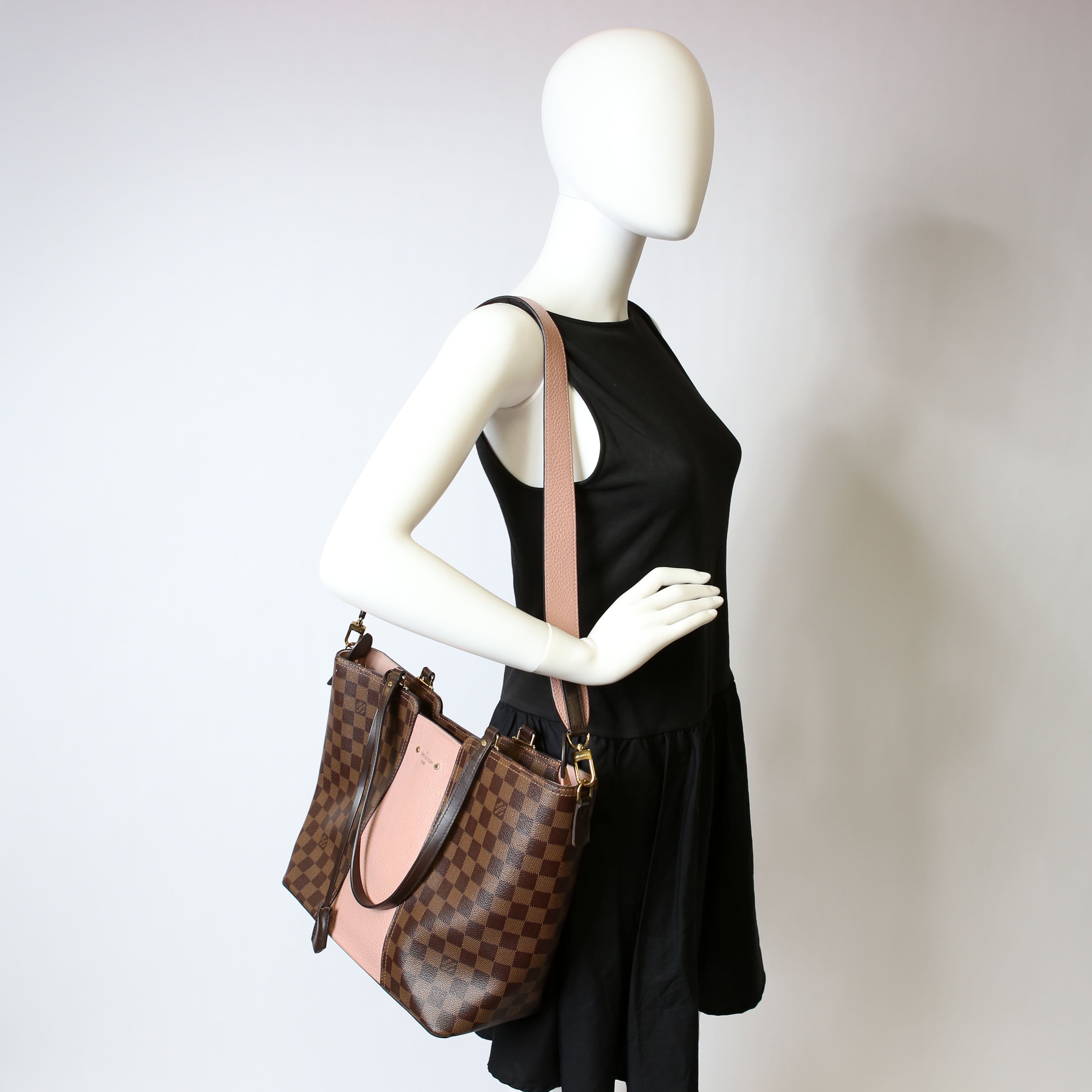 Jersey Bag Damier Ebene Pink