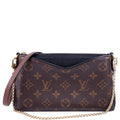 Pallas Clutch Monogram Brown/Black
