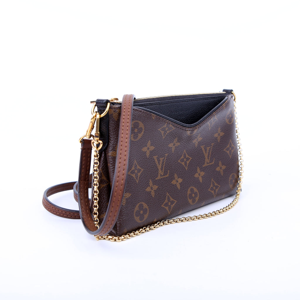 Pallas Clutch Monogram Brown/Black