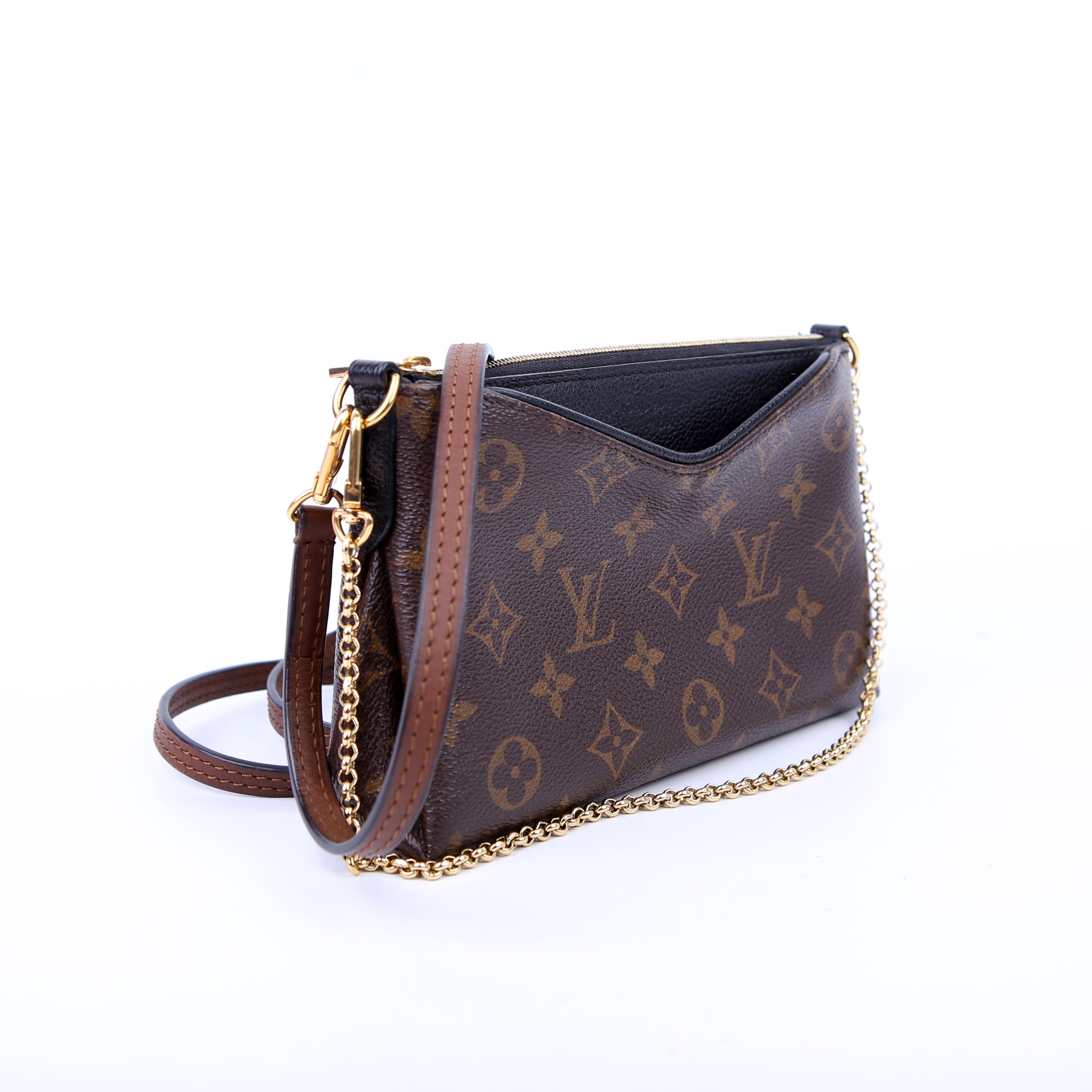 Pallas Clutch Monogram Brown/Black