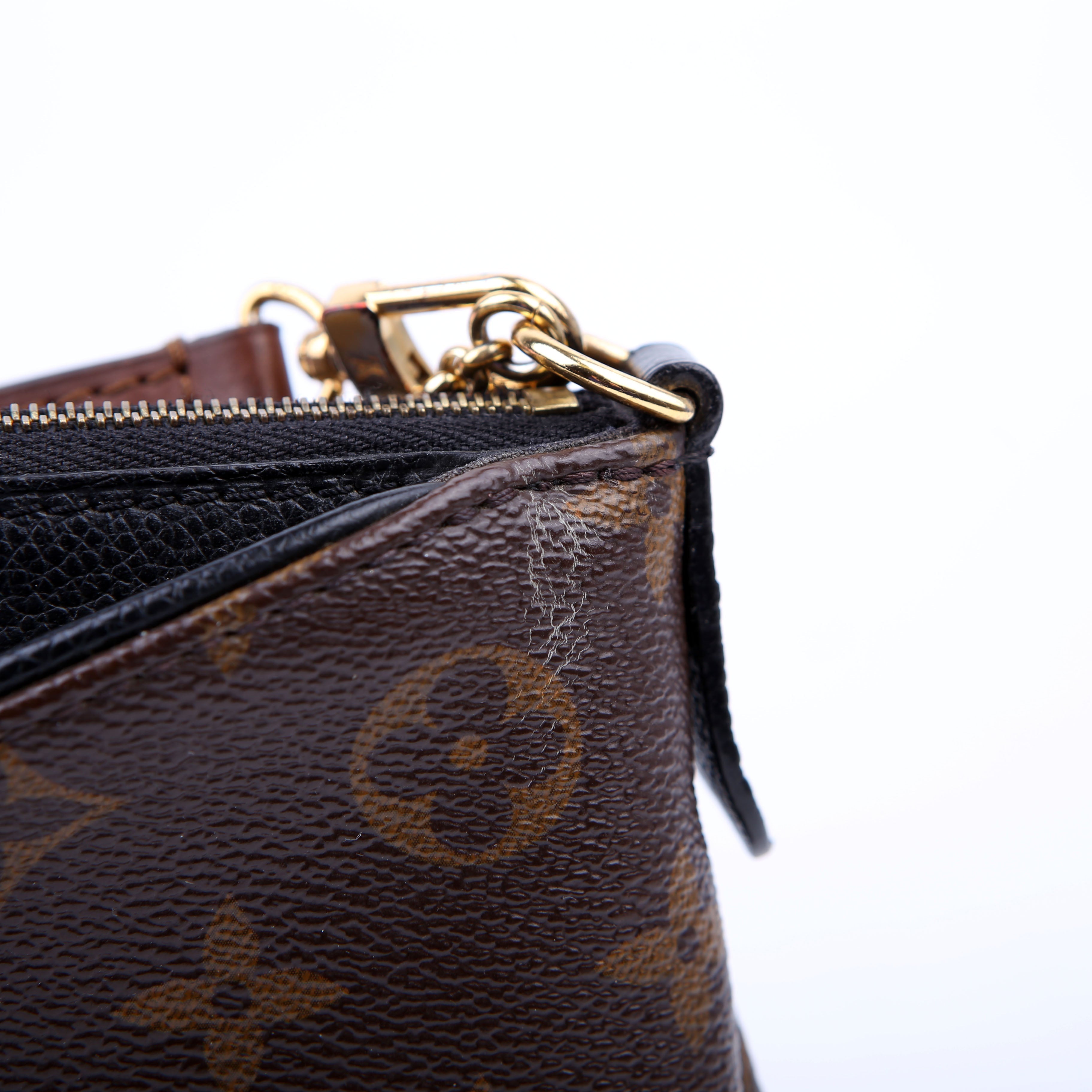 Pallas Clutch Monogram Brown/Black