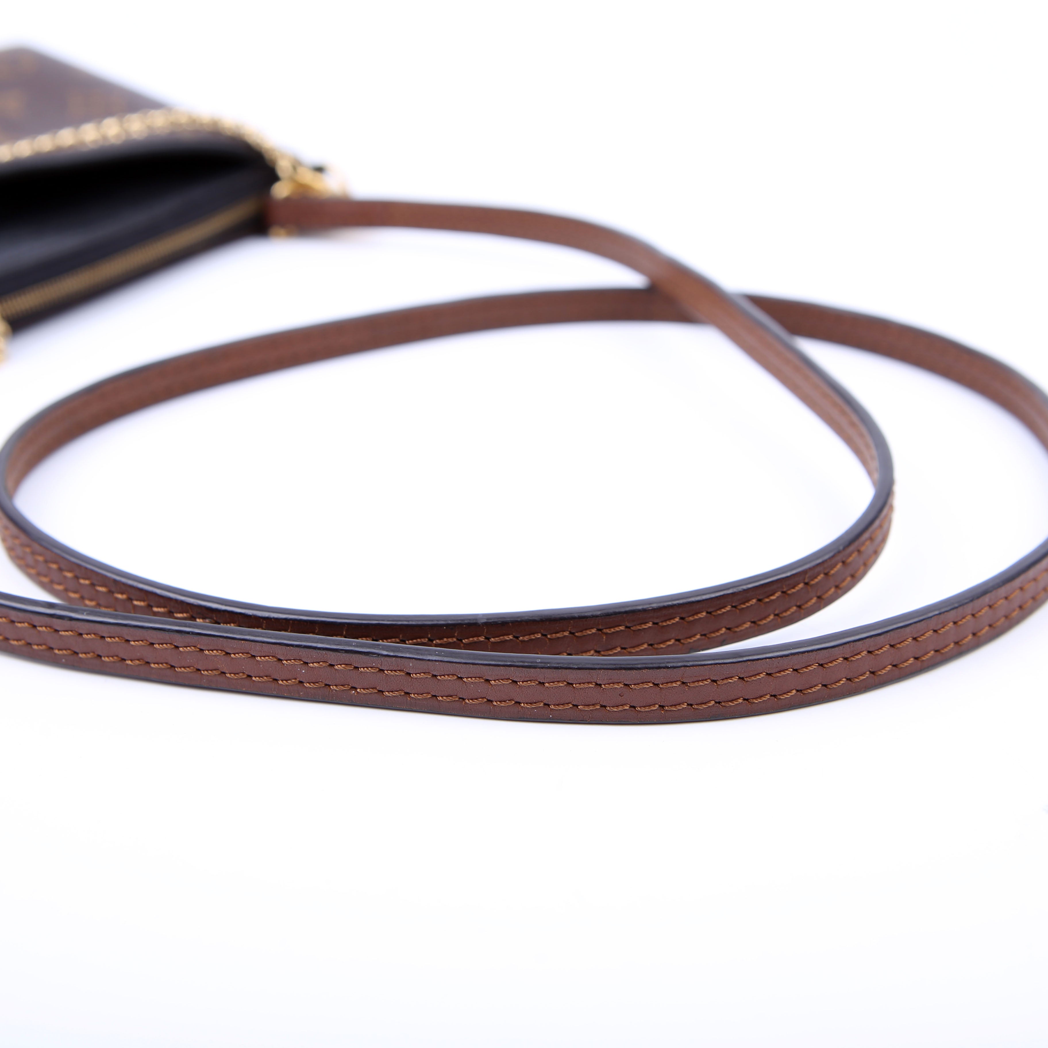 Pallas Clutch Monogram Brown/Black