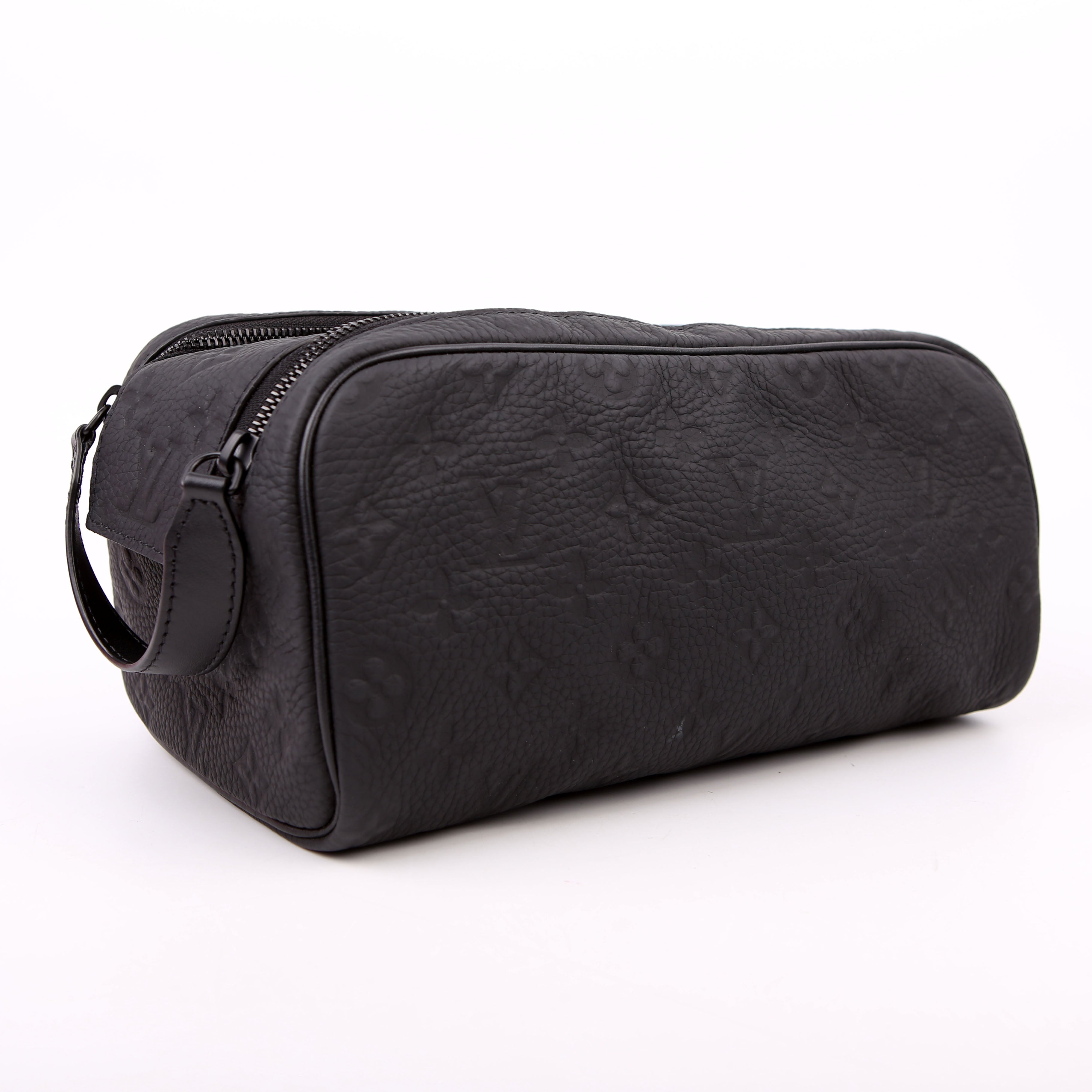 Dopp Kit Toilet Pouch Taurillion Black