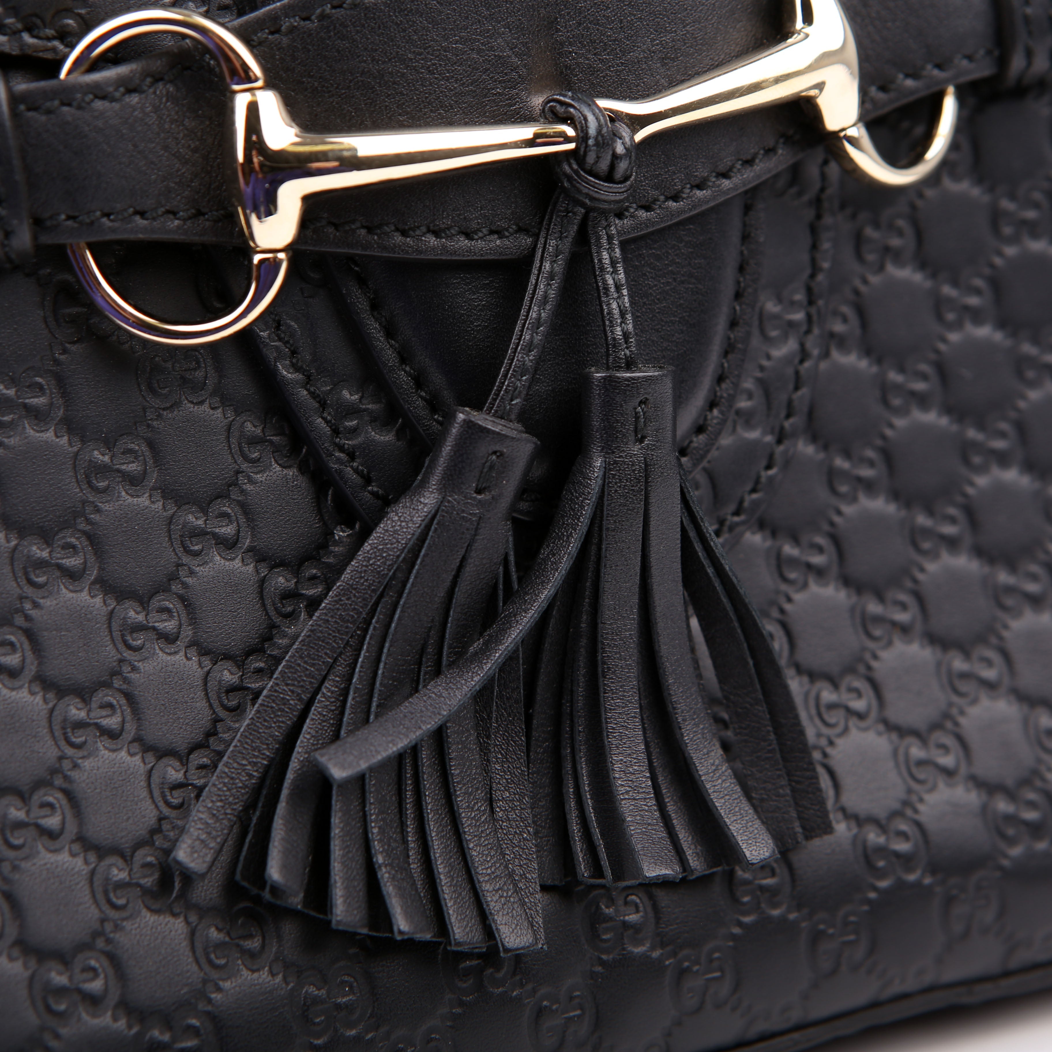 449635 Emily Micro Medium Chain Black