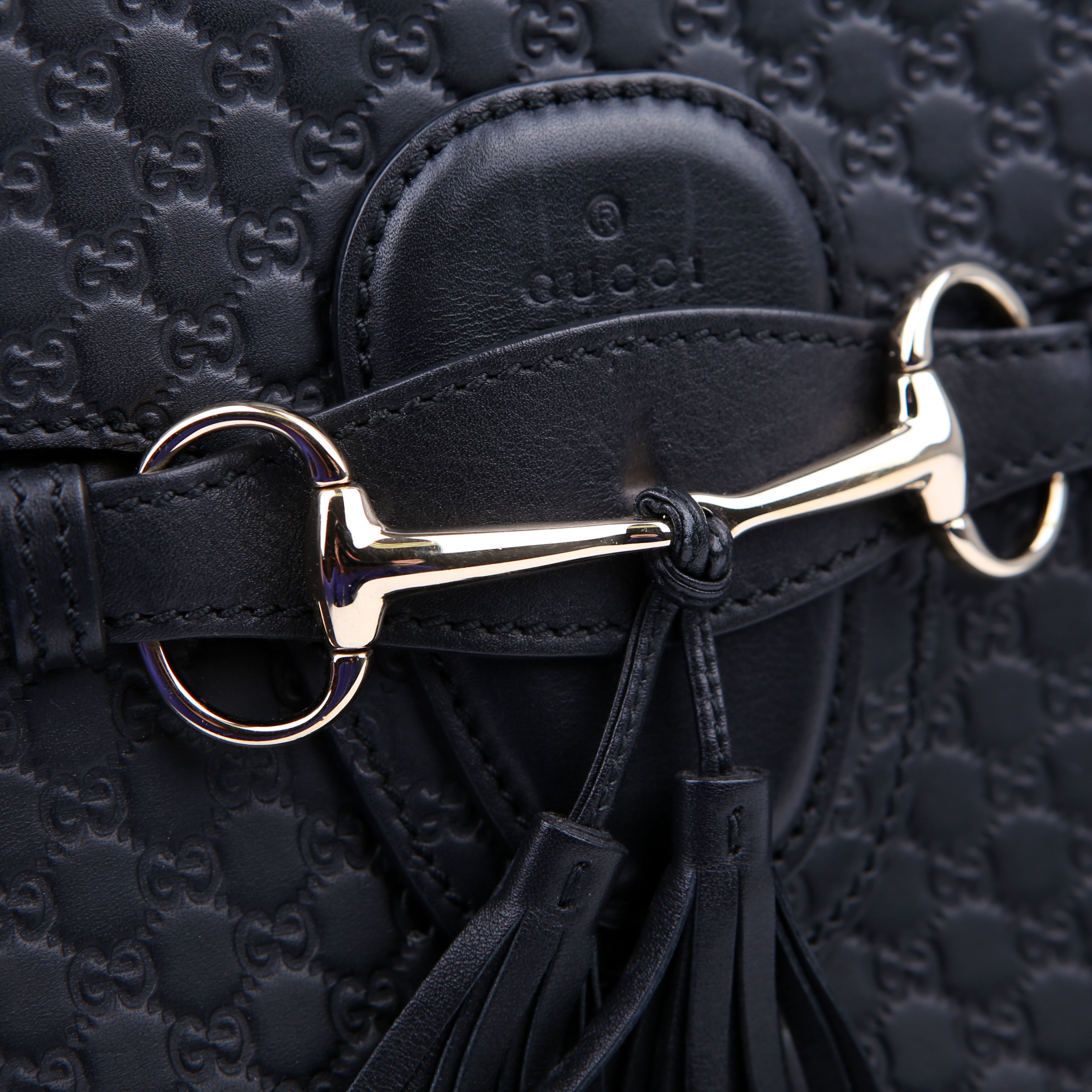 449635 Emily Micro Medium Chain Black