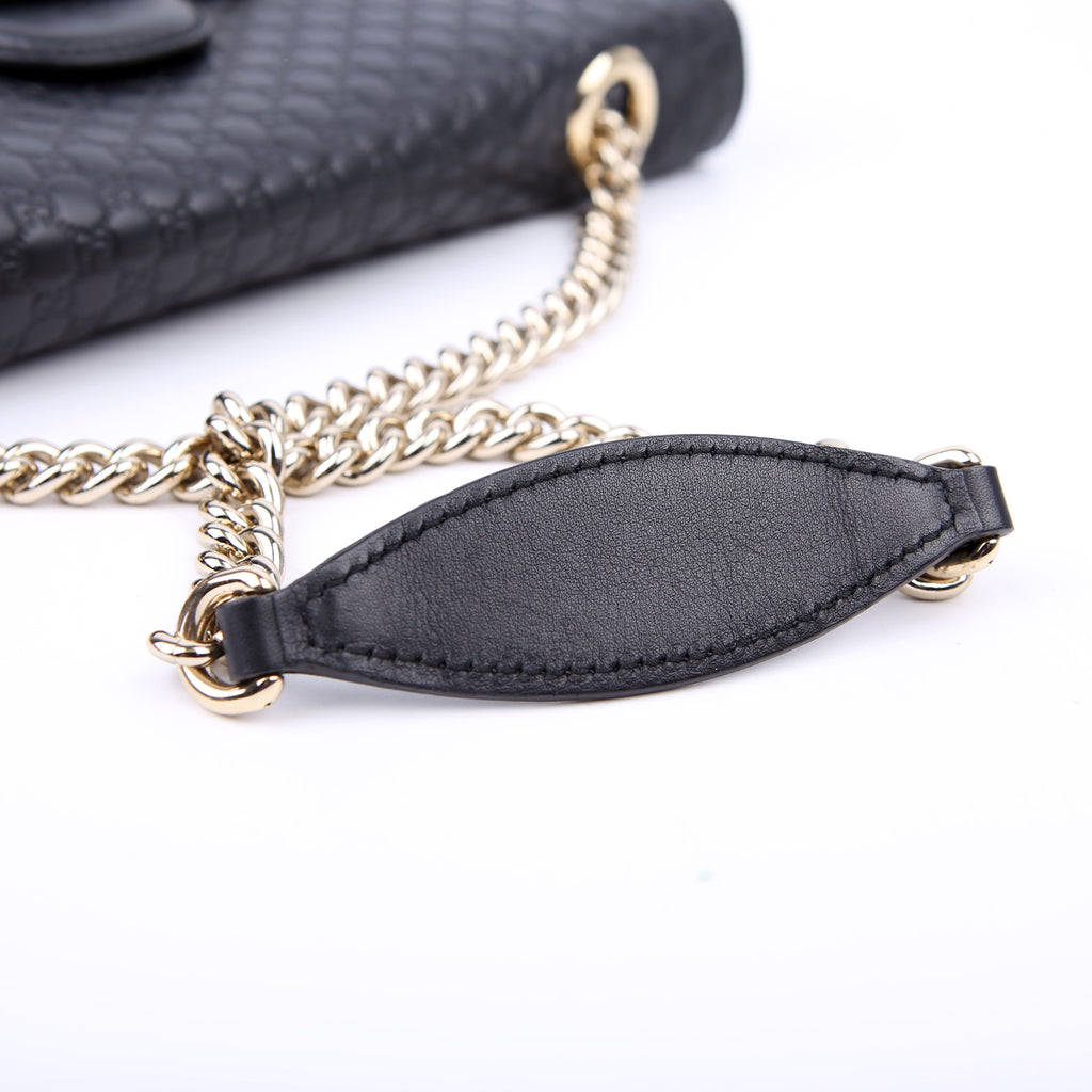 449635 Emily Micro Medium Chain Black