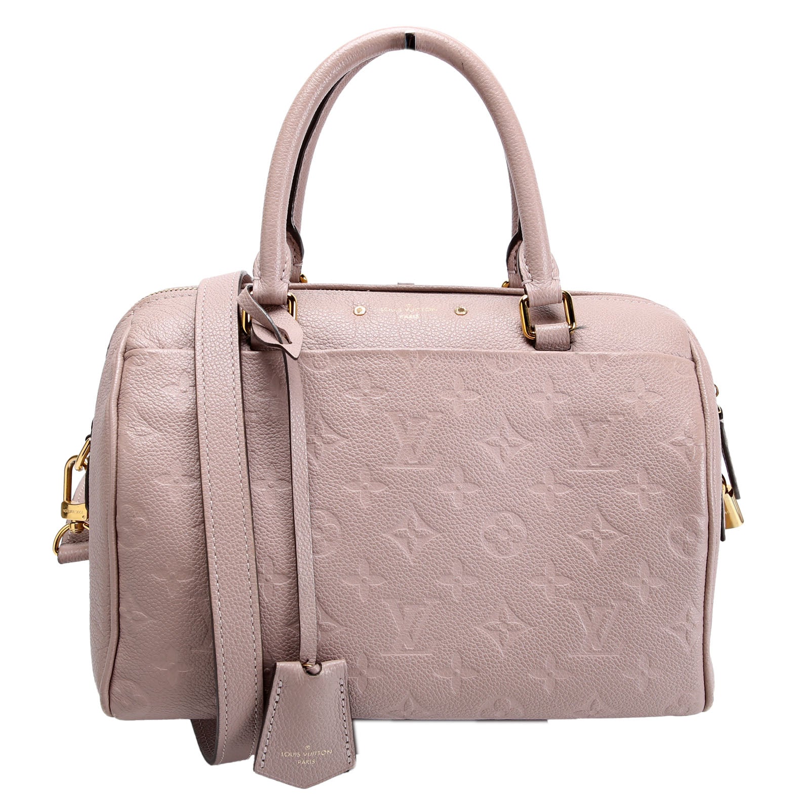 Speedy 25 Bandouliere Empreinte NM Taupe