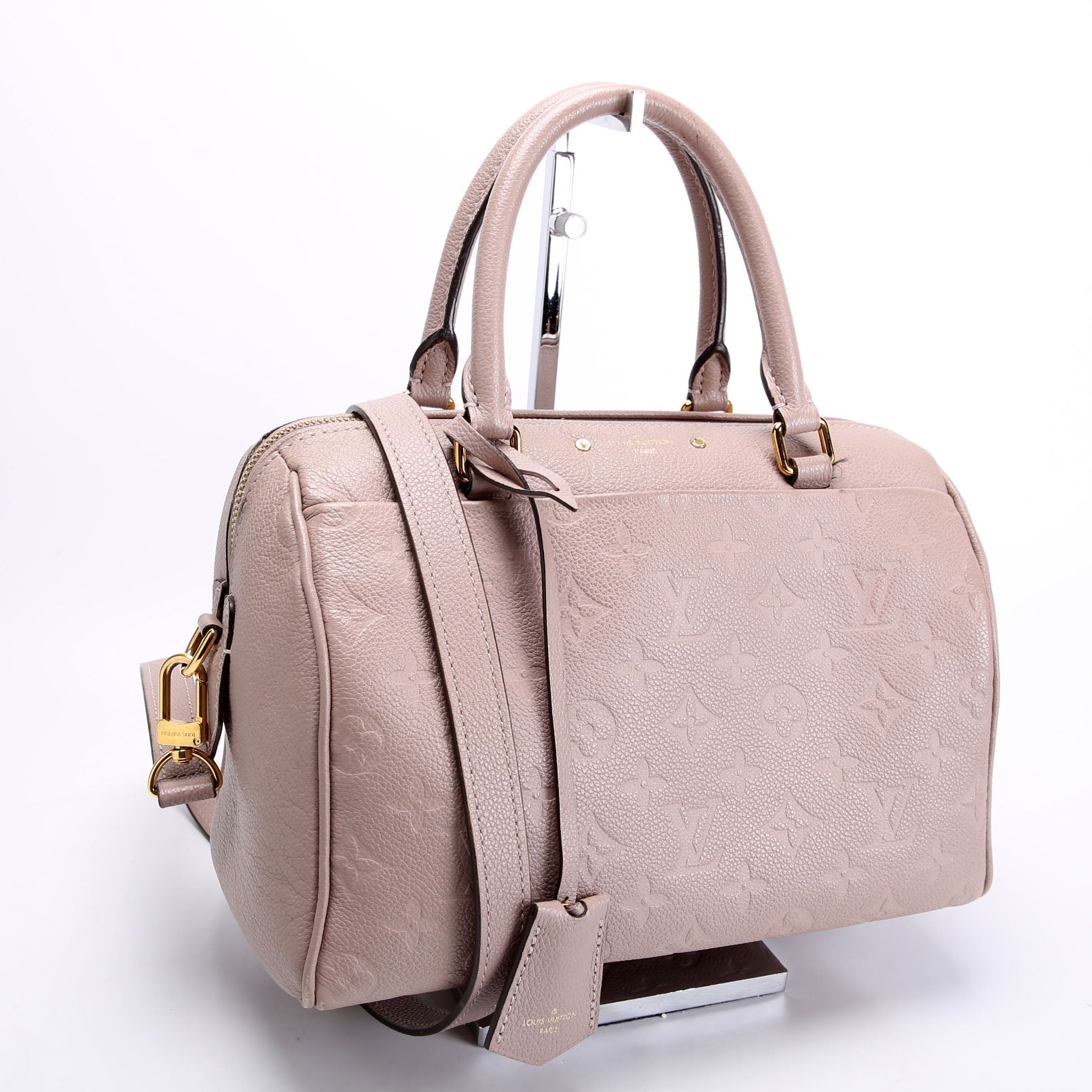 Speedy 25 Bandouliere Empreinte NM Taupe